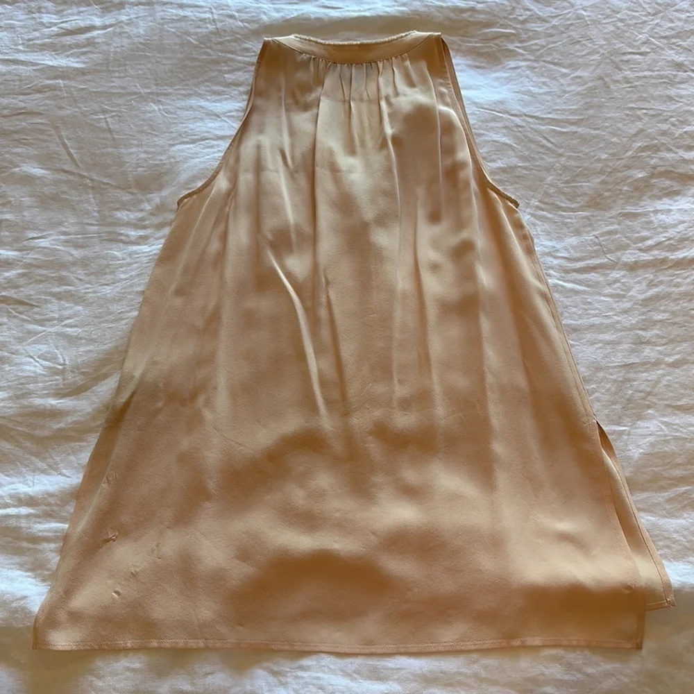 Theory silk pink sleeveless top Small​​​​​​​​ - Picture 7 of 7